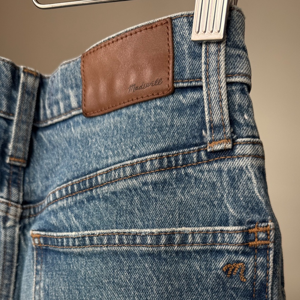 Madewell Balloon Jeans Blue High Rise, Trendy, Size 26 - Picture 6 of 14